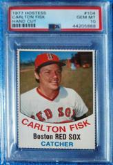 Carlton Fisk [Hand Cut] Baseball Cards 1977 Hostess Prices