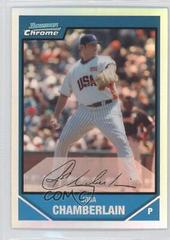 Joba Chamberlain [Refractor] #BDPP71 Baseball Cards 2007 Bowman Chrome Draft Picks & Prospects Prices