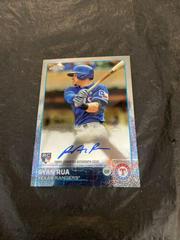 Ryan Rua [Blue Refractor] #AR-RR Baseball Cards 2015 Topps Chrome Autograph Rookies Prices