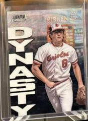 Cal Ripken Jr. [Wave] #7A Baseball Cards 2022 Stadium Club Chrome Dynasty and Destiny Prices