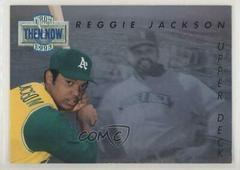 Reggie Jackson #TN16 Baseball Cards 1993 Upper Deck Then & Now Prices