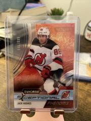 Jack Hughes Hockey Cards 2021 Upper Deck Synergy Exceptional Phenoms Prices