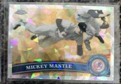 Mickey Mantle [Atomic Refractor] #7 Baseball Cards 2011 Topps Chrome Prices