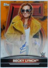 Becky Lynch [Orange] #A-BL Wrestling Cards 2021 Topps WWE Women's Division Autographs Prices