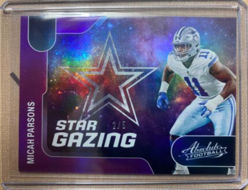 Micah Parsons [Spectrum Purple] #SG-6 Prices | 2022 Panini Absolute ...