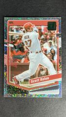 Scott Rolen [Green] #7 Baseball Cards 2023 Panini Chronicles Clearly Donruss Prices