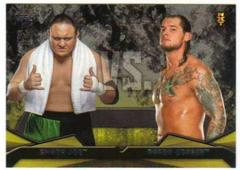 Baron Corbin, Samoa Joe Wrestling Cards 2016 Topps WWE Then Now Forever NXT Rivalries Prices
