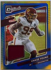 Chase Young [Red] Football Cards 2021 Panini Donruss Optic Threads Prices