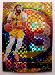 Anthony Davis [Gold Prizm] #30 Basketball Cards 2021 Panini Select Numbers Prices