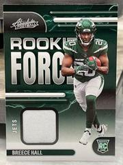 Breece Hall [Silver] Football Cards 2022 Panini Absolute Rookie Force Prices