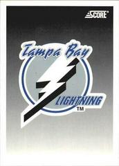 Tampa Bay Lightning Hockey Cards 1992 Score Prices