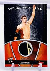 Cody Rhodes Wrestling Cards 2010 Topps WWE Superstar Swatches Prices