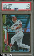 Mike Trout [Gold Foil] Baseball Cards 2020 Topps Prices