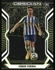 Fabio Vieira [Yellow] Soccer Cards 2020 Panini Obsidian Prices