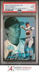 Craig Biggio [1 of 1 Masterpiece Row 1] #14 Baseball Cards 1997 Flair Showcase Legacy Collection Prices
