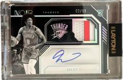 Jalen Williams [Patch Autograph] #372 Basketball Cards 2022 Panini Noir Prices