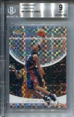 LeBron James [X Fractor] Basketball Cards 2005 Finest Prices