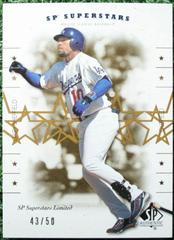 Gary Sheffield [SP Limited] #155 Baseball Cards 2001 SP Authentic Prices
