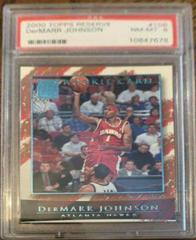 Dermarr Johnson Basketball Cards 2000 Topps Reserve Prices