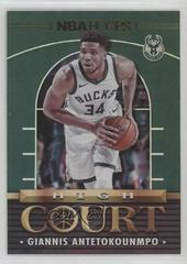 Giannis Antetokounmpo [Holo] Basketball Cards 2021 Panini Hoops High Court Prices