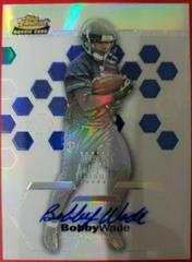 Bobby Wade [Autograph Refractor] #142 Football Cards 2003 Topps Finest Prices