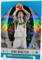 Dirk Nowitzki [Blue Refractor] #12 Basketball Cards 2006 Finest Prices