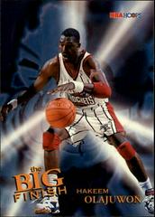 Hakeem Olajuwon #180 Basketball Cards 1996 Hoops Prices