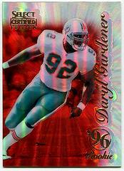 Daryl Gardener [Premium Stock Mirror Red] #106 Football Cards 1996 Select Certified Prices