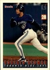 Roberto alomar #81 Baseball Cards 1995 Bazooka Prices