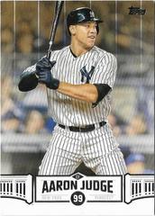 Aaron Judge [Gold] #AJ-17 Baseball Cards 2018 Topps Aaron Judge Highlights Prices