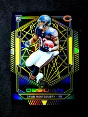 David Montgomery [Electric Etch Yellow] #112 Football Cards 2019 Panini Obsidian Prices