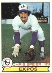 Chris Speier #426 Baseball Cards 1979 Topps Prices