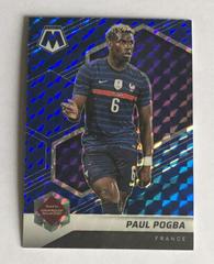 Paul Pogba [Blue Mosaic] #8 Soccer Cards 2021 Panini Mosaic Road to FIFA World Cup Prices