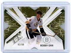 Bobby Orr [Gold] #RFX-10 Hockey Cards 2022 SPx Radiance FX Prices