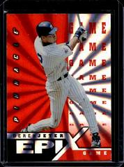 Derek Jeter [Play Orange] #E8 Baseball Cards 1998 Pinnacle Epix Prices