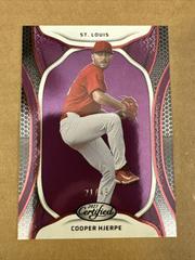 Cooper Hjerpe [Purple] Baseball Cards 2023 Panini Chronicles Certified Prices