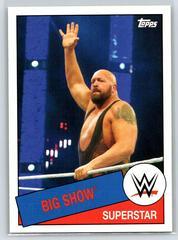 Big Show [Black] Wrestling Cards 2015 Topps Heritage WWE Prices