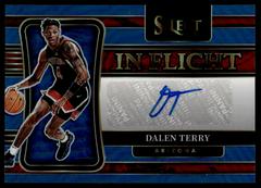 Dalen Terry [Blue] #IN-DTE Basketball Cards 2022 Panini Chronicles Draft Picks In Flight Signatures Prices