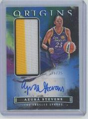 Azura Stevens [Blue] #JA-AZS Basketball Cards 2023 Panini Origins WNBA Jersey Autographs Prices