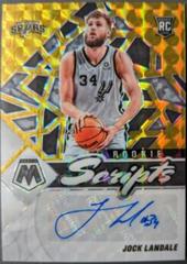 Jock Landale [Gold] Basketball Cards 2021 Panini Mosaic Rookie Scripts Autographs Prices