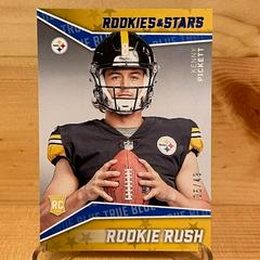 Kenny Pickett [True Blue] #RR-1 Football Cards 2022 Panini Rookies & Stars Rookie Rush Prices