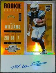 Mike Williams [Autograph Gold] #125 Football Cards 2017 Panini Contenders Optic Prices