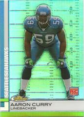 Aaron Curry [Blue Refractor] #76 Football Cards 2009 Topps Finest Prices