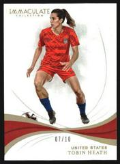 Tobin Heath [Gold] Soccer Cards 2018 Panini Immaculate Prices