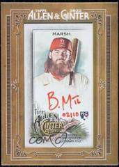 Brandon Marsh [Red Ink] Baseball Cards 2022 Topps Allen & Ginter Mini Autographs Prices