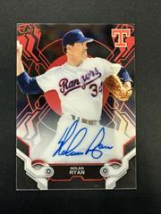 Nolan Ryan [Red] #NR Baseball Cards 2019 Topps High Tek Autographs Prices