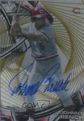 Johnny Bench #HT-JB Baseball Cards 2016 Topps High Tek Autograph Prices