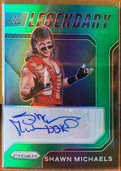 Shawn Michaels [Green Prizm] Wrestling Cards 2022 Panini Prizm WWE Legendary Signatures Prices