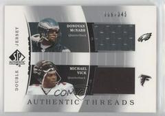 Michael Vick [Single Jersey] #JC-MV Football Cards 2003 SP Authentic Threads Prices