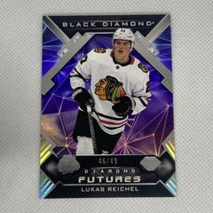 Lukas Reichel [Purple] #BDF-LR Hockey Cards 2022 Upper Deck Black Diamond Futures Prices
